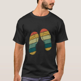 Flip Flops Strand Schwimmen Surfer Hallo Sommer T-Shirt