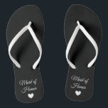 Flip-Flops - Trauzeugin des Herzschlags Flip Flops<br><div class="desc">Flip Flops für die Mitglieder Ihres Brautparty! Einfach anpassbar,  ändern Sie die Farbe des Gurtbandes,  die Sohle-Farben,  fügen Sie Text oder andere Bilder!</div>