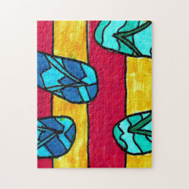 Flip Flops Treffen Puzzle