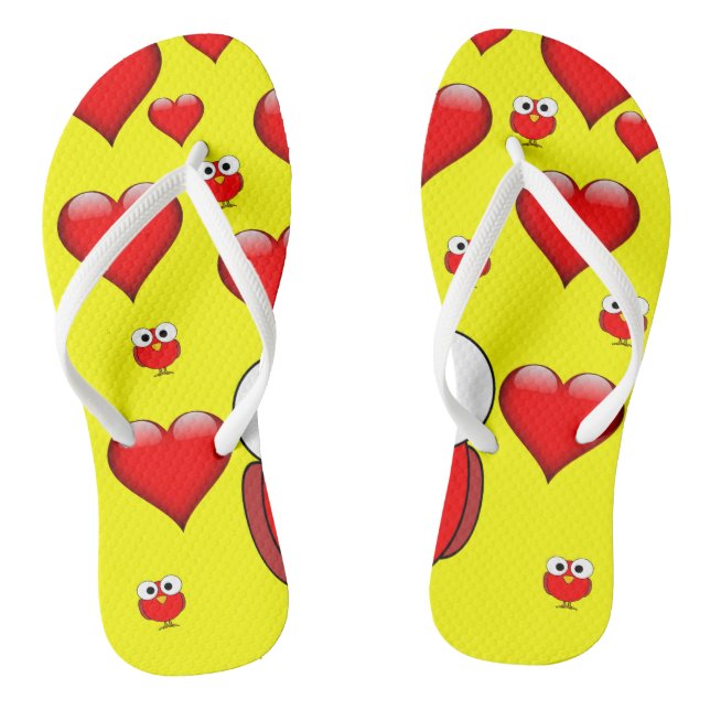 Flip Flops Valentinstag (Fußbett)