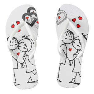 Flip Flops Valentinstag