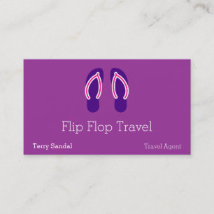 Flip Flops Visitenkarte
