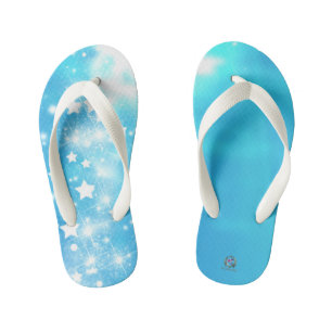 Flip Flops Whale Magic Light Blue