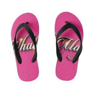 Flip Flops Whale Magie Hot Pink