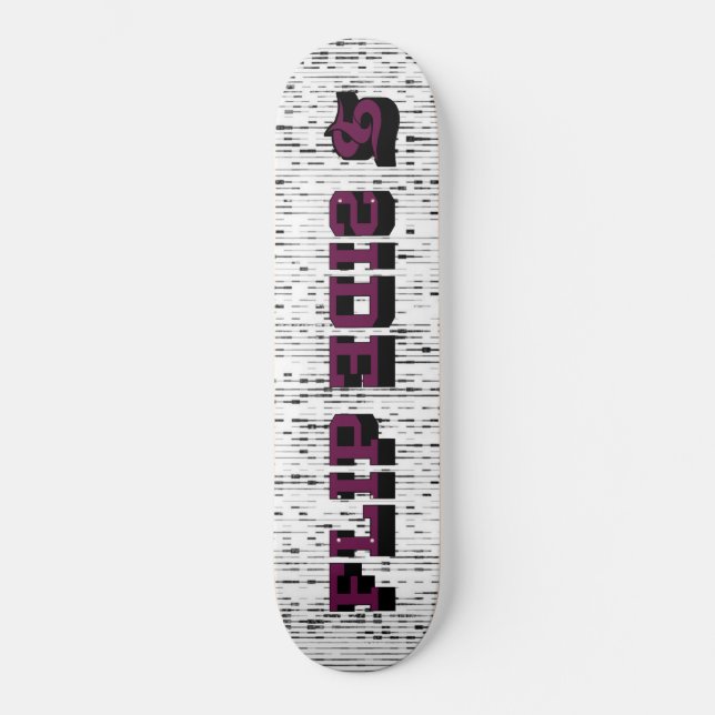 FLIP SIDE 3D SKATEBOARD (Vorderseite)
