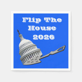 Flip The House Vote Blue 2026 Serviette