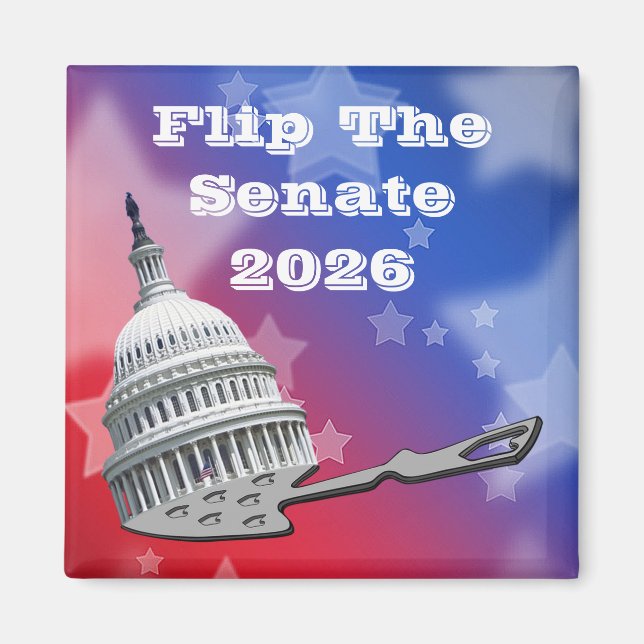 Flip The Senate Vote 2026 Magnet (Vorne)
