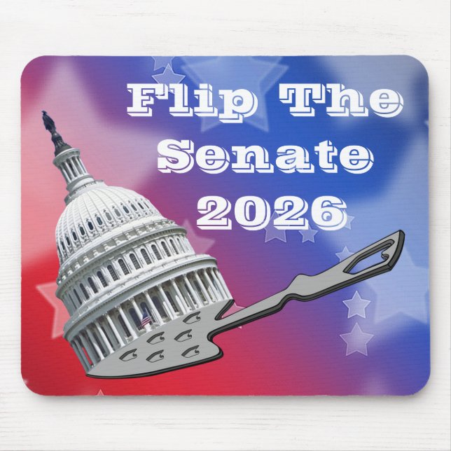 Flip The Senate Vote 2026 Mousepad (Vorne)