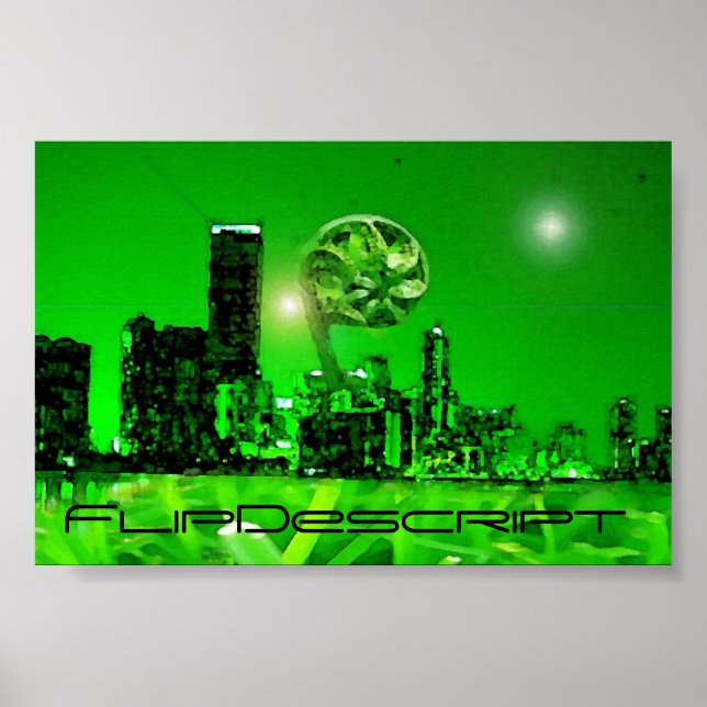 flipdeskript poster (Vorne)