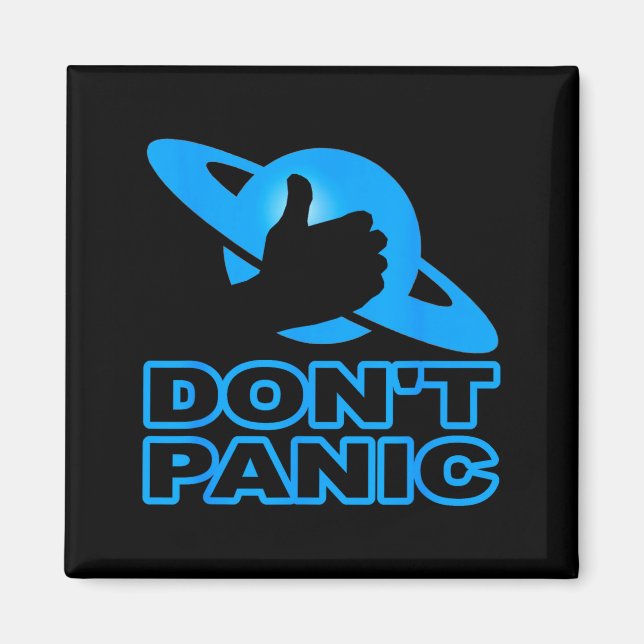 Flipn Sweet Don't Panic  Magnet (Vorne)