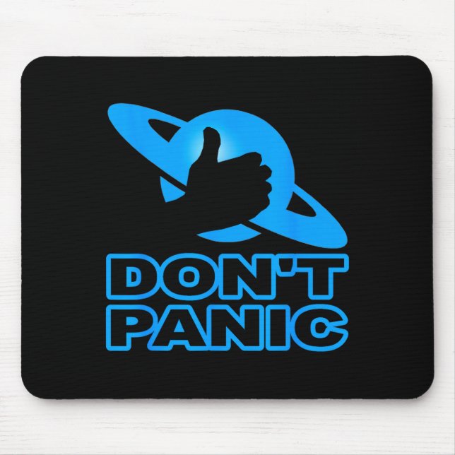 Flipn Sweet Don't Panic  Mousepad (Vorne)