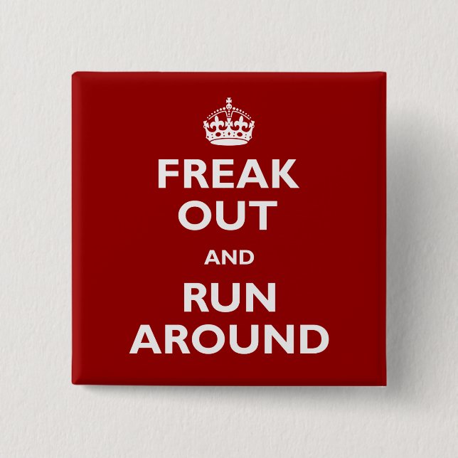 Flippen Sie heraus aus und stranden Sie Button (Vorderseite)