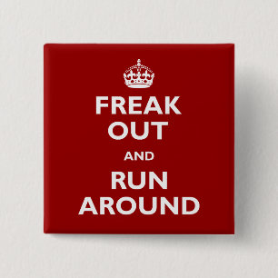 Flippen Sie heraus aus und stranden Sie Button