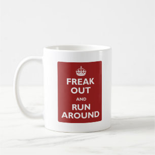 Flippen Sie heraus aus und stranden Sie Tasse