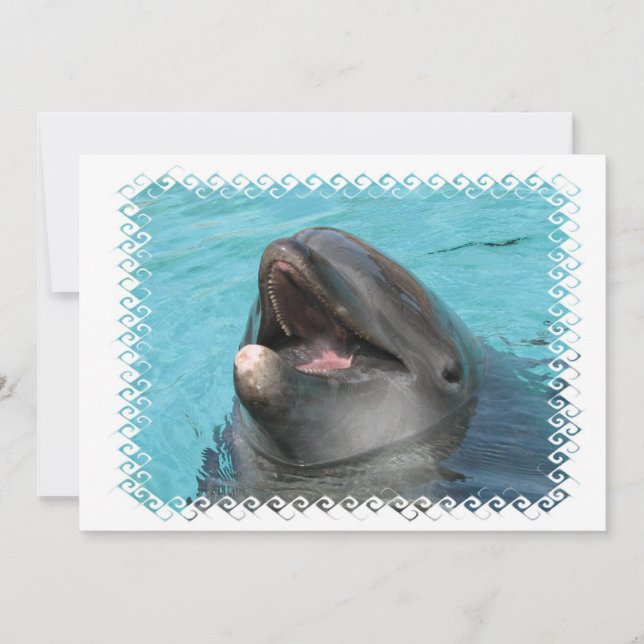 Flipper-Einladung Einladung (Vorderseite)