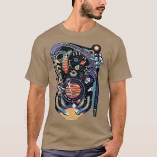 Flipper Space Machine von Tobe Fonseca T-Shirt