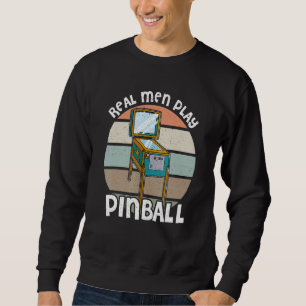 Flipper Spiel Gamer Automat Pub Sport 5 Sweatshirt