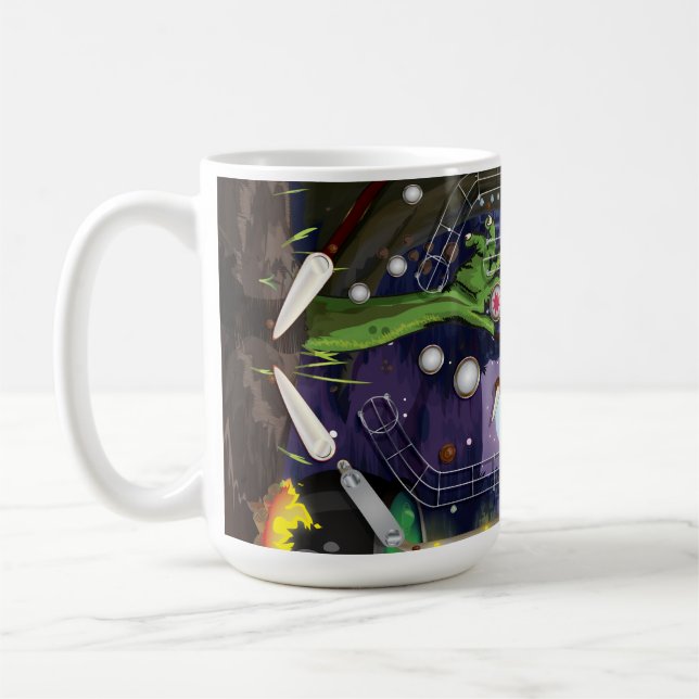 Flipperautomat Kaffeetasse (Links)