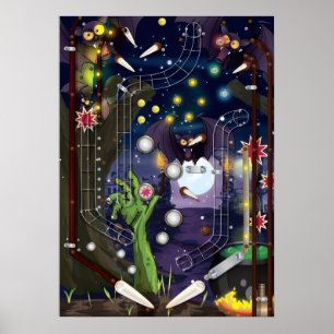 Flipperautomat Poster