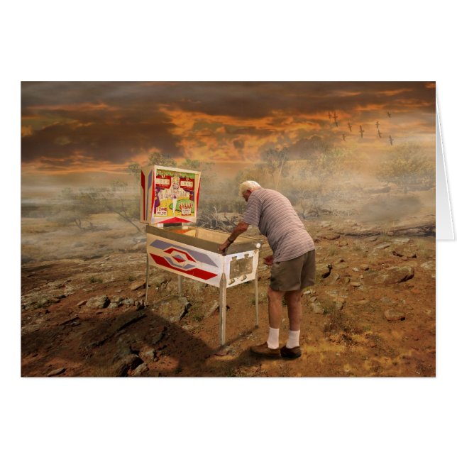 Flipperautomat-Zauberer (Vorderseite (Horizontal))