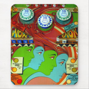 Flipperautomat-Zauberer II Mousepad
