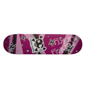 Flippig-Punky-schwarzes Skateboard