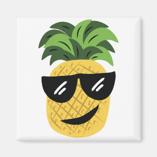 Flippige Ananas Magnet