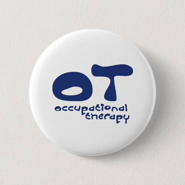 Flippige Beschäftigungstherapie Button (Vorderseite)