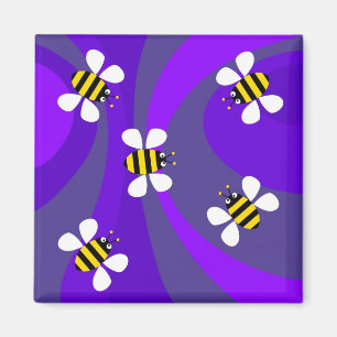 Flippige Bienen Magnet