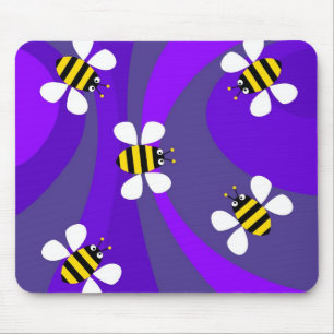 Flippige Bienen Mousepad