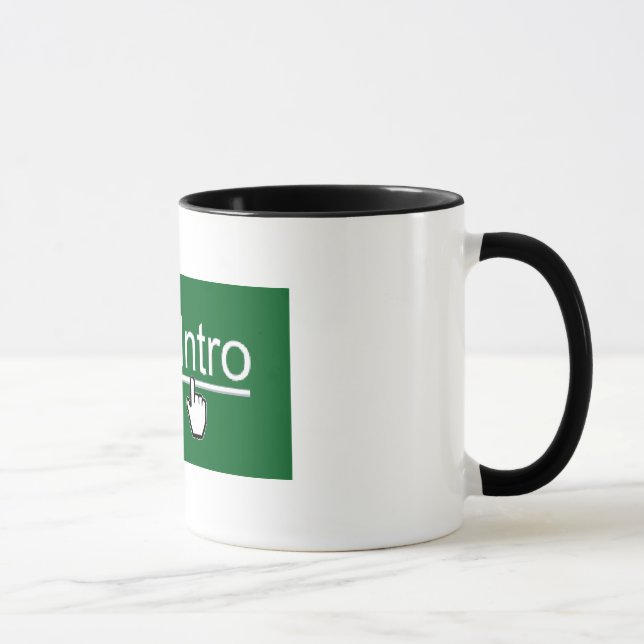 Flippige Grüße Tasse (Rechts)