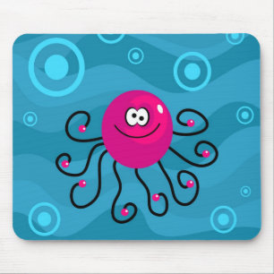 Flippige Krake Mousepad