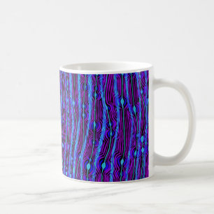 flippige Linie Arbeit, die in Zeit mit Ihrer Musik Tasse