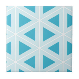 flippige Retro Dreiecke Fliese