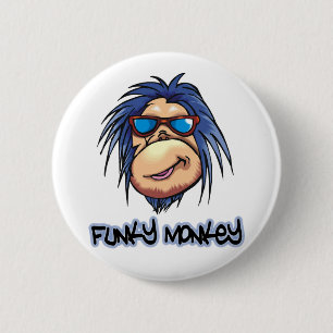 Flippiger Affe Button