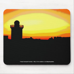 Flippiger Burryport Sonnenaufgang Mousepad
