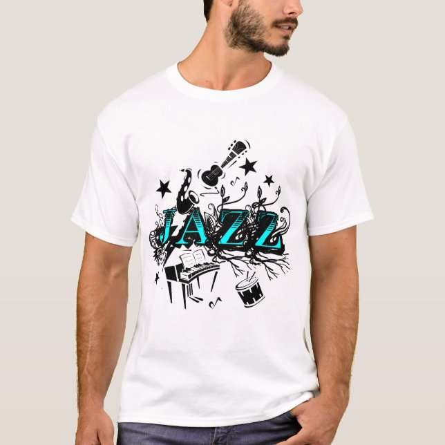 Flippiger Jazz T-Shirt (Vorderseite)
