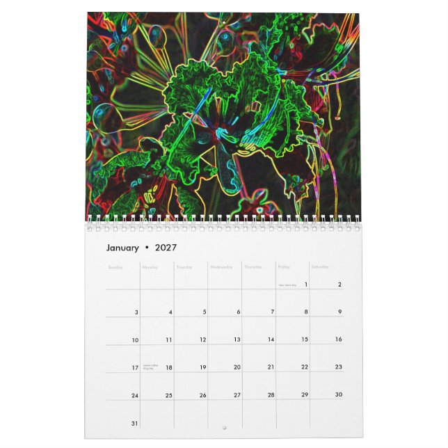 Flippiger Kalender 2011 (Jan 2027)