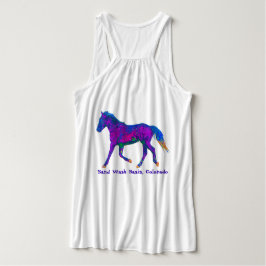 Flippiger Pony-Colt-Muster WildHerdz Behälter Tank Top