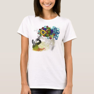 Flippiger Retro Trompeter T-Shirt