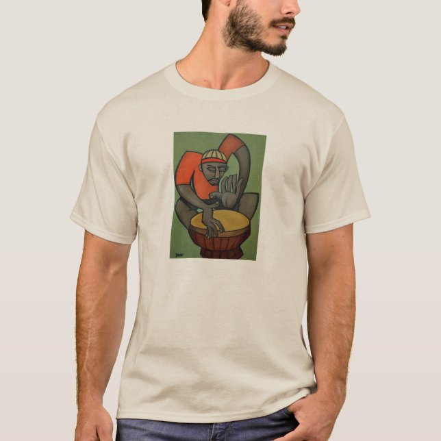 Flippiger Schlagzeuger T-Shirt (Vorderseite)