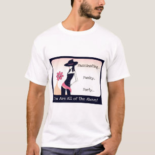 Flippiges 40 Geburtstags-T-Shirt für T-Shirt