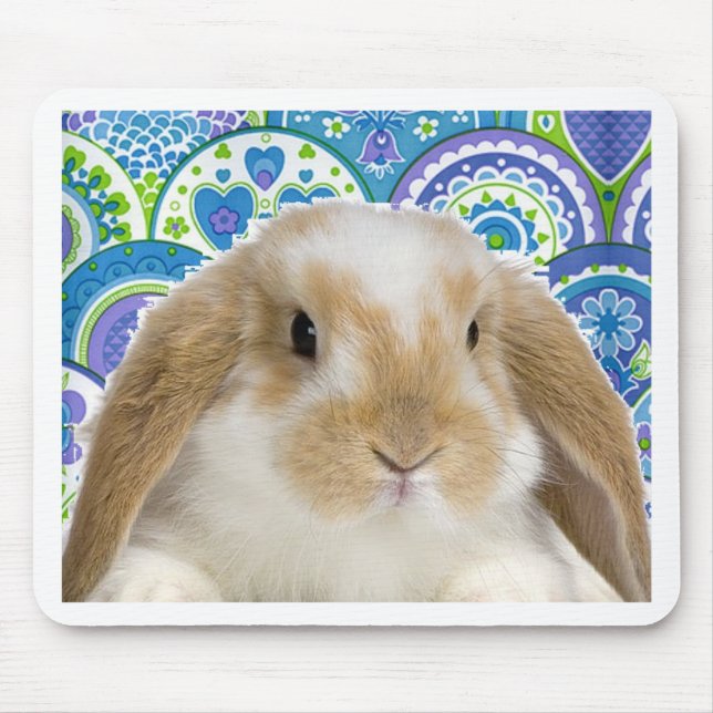 Flippiges Häschen Mousepad (Vorne)