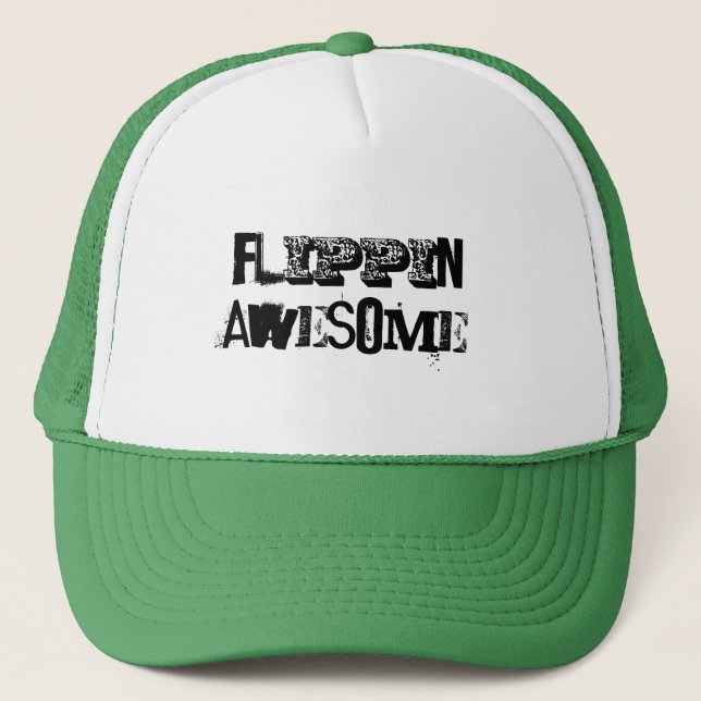 Flippin fantastisch! truckerkappe (Vorderseite)