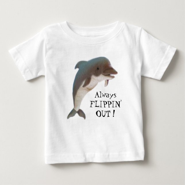 FLIPPIN' OUT! BABY T-SHIRT (Vorderseite)