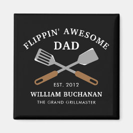Flippin Phantastisch Vater GRILLEN Vater Personali Magnet