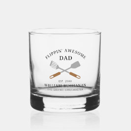 Flippin Phantastisch Vater GRILLEN Vater Personali Whiskyglas