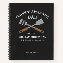 Flippin Phantastische Vater GRILLEN Vater Personal Notizbuch