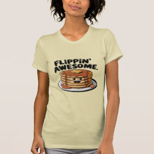 Flippins Phantastisches Pancake Stack Funny Breakf T-Shirt