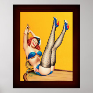 Flirt Pulsabdeckung von Peter Driben Poster